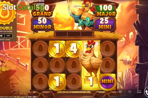 Οθόνη3. Rooster's Gold: Hold & Win Κουλοχέρης 