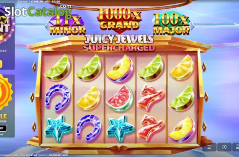 Οθόνη2. Juicy Jewels Supercharged Κουλοχέρης
