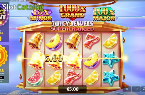Οθόνη3. Juicy Jewels Supercharged Κουλοχέρης