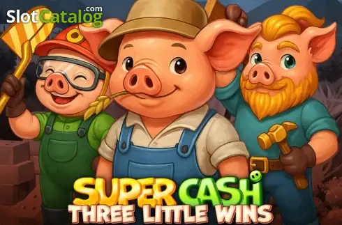 Super Cash: Three Little Wins Λογότυπο