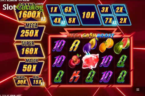 Οθόνη2. Mega Cash Boost Κουλοχέρης