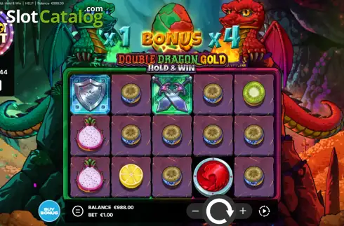 Οθόνη2. Double Dragon Gold: Hold & Win Κουλοχέρης