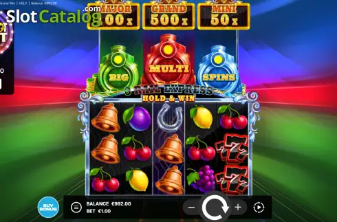 Οθόνη2. 3 Rail Express Hold & Win Κουλοχέρης