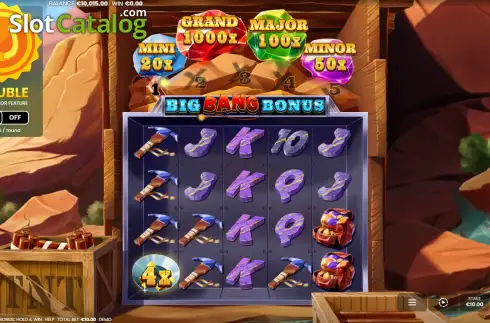 Οθόνη2. Big Bang Bonus: Hold & Win Κουλοχέρης