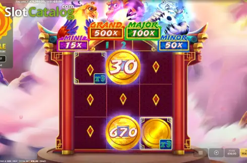 Οθόνη3. 3 Lucky Beasts Hold and Win Κουλοχέρης
