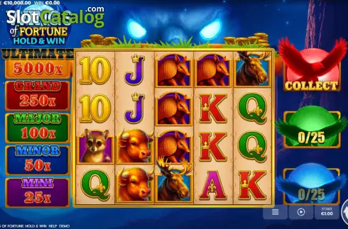 Οθόνη2. Wings of Fortune: Hold & Wins Κουλοχέρης