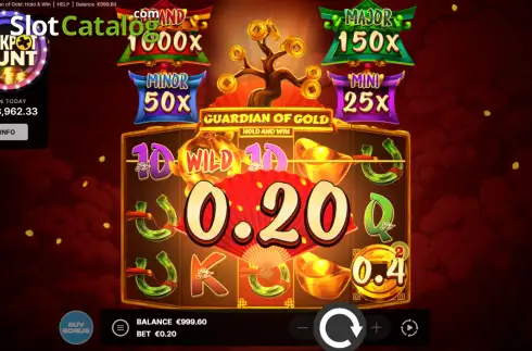 Οθόνη3. Guardian of Gold: Hold & Win Κουλοχέρης