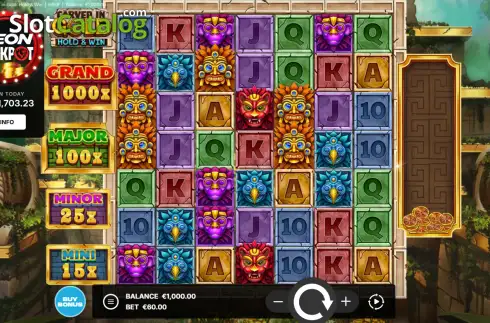 Οθόνη2. Carved in Gold: Hold & Win Κουλοχέρης