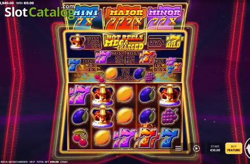 Οθόνη2. 777 Hot Reels: Megacharged Κουλοχέρης