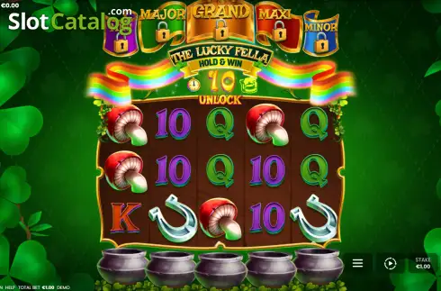 Οθόνη2. The Lucky Fella: Hold & Win Κουλοχέρης
