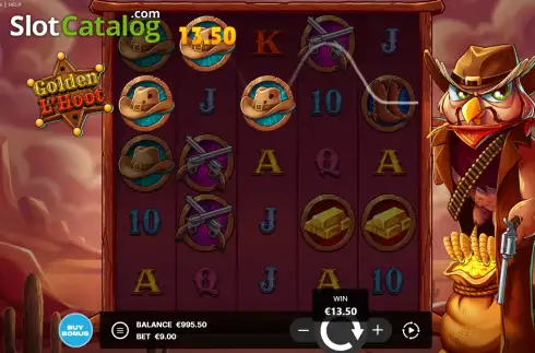 Οθόνη3. Golden L'Hoot Κουλοχέρης