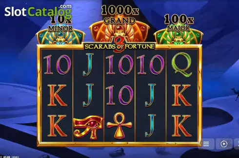 Οθόνη2. 3 Scarabs of Fortune Κουλοχέρης