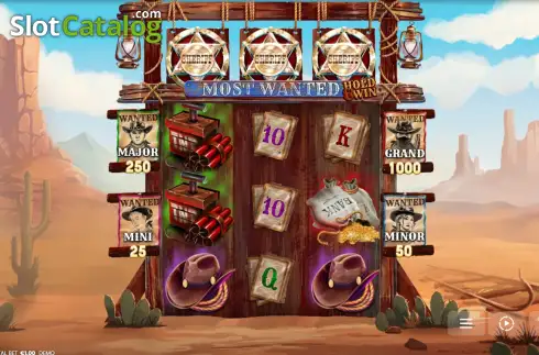 Οθόνη2. Most Wanted: Hold & Win Κουλοχέρης