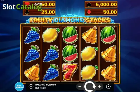 Οθόνη2. Fruity Diamond Stacks Κουλοχέρης