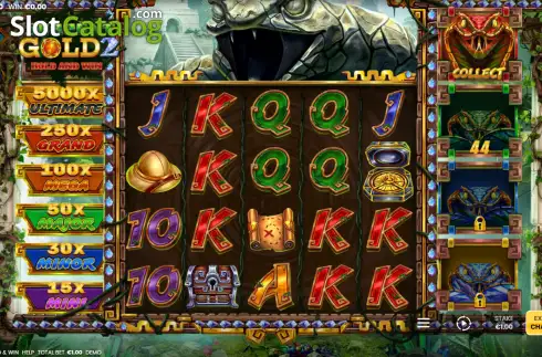 Οθόνη2. Serpent Gold 2 Κουλοχέρης