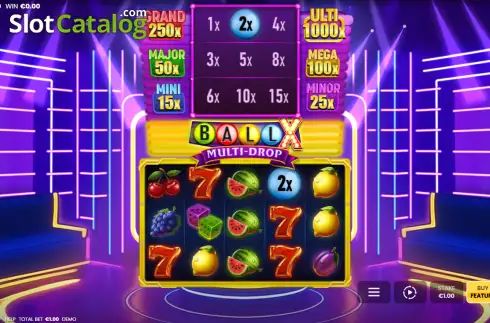 Οθόνη2. Ball X Multi-Drop Κουλοχέρης
