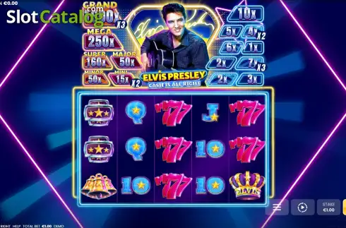 Οθόνη2. Elvis Presley: Cash is All Right Κουλοχέρης