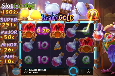 Οθόνη3. Beak's Gold Κουλοχέρης