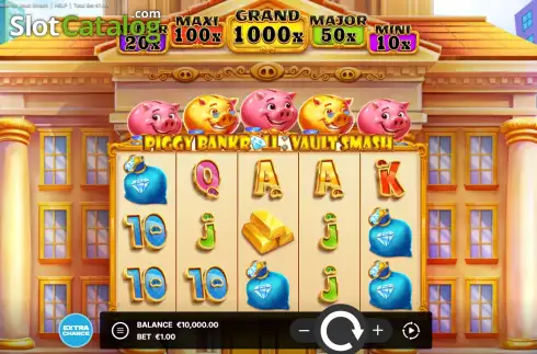 Οθόνη2. Piggy Bankroll: Vault Smash Κουλοχέρης 