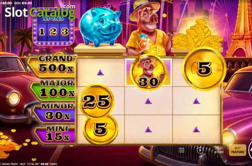 Οθόνη3. Break the Vegas Piggy Κουλοχέρης 