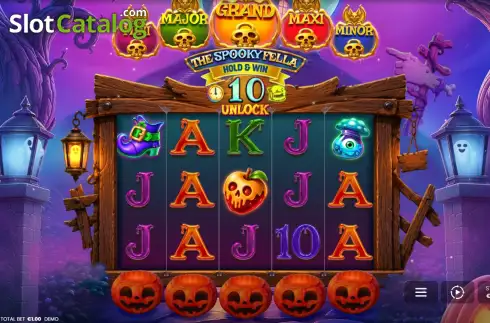Οθόνη2. The Spooky Fella: Hold & Win Κουλοχέρης 