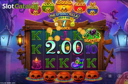 Οθόνη3. The Spooky Fella: Hold & Win Κουλοχέρης 
