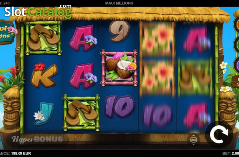 Οθόνη3. Maui Millions Κουλοχέρης
