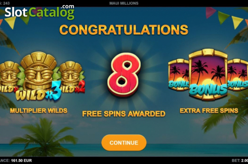 Οθόνη6. Maui Millions Κουλοχέρης
