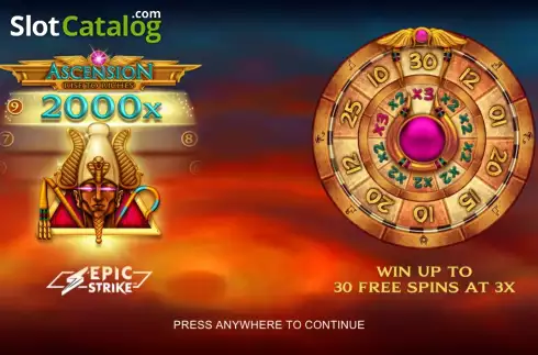 Οθόνη2. Ascension Rise to Riches Κουλοχέρης