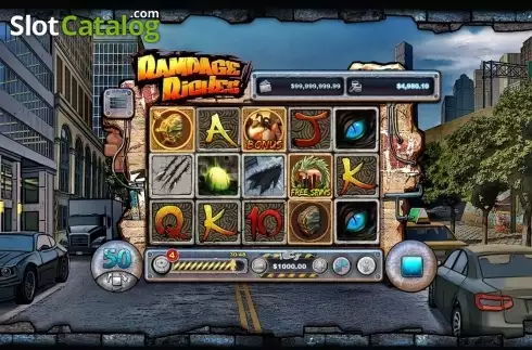 Οθόνη2. King of Kaiju: Rampage Riches Κουλοχέρης