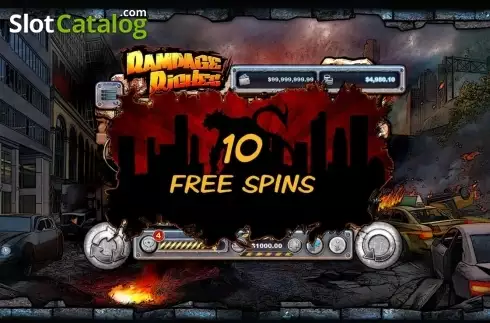 Οθόνη3. King of Kaiju: Rampage Riches Κουλοχέρης