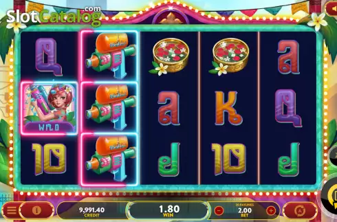 Οθόνη4. Sonkgran Lucky Splash Κουλοχέρης