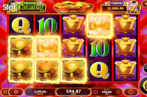 Οθόνη4. Jackpot Treasures Κουλοχέρης