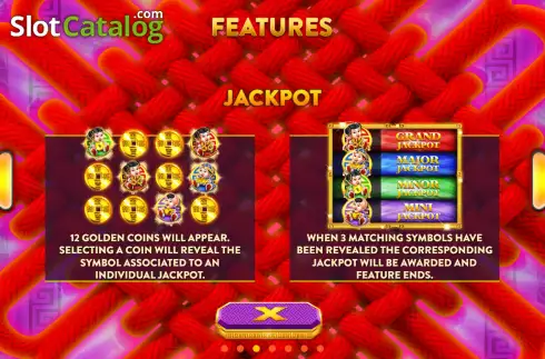 Οθόνη7. Jackpot Treasures Κουλοχέρης