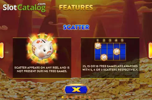 Οθόνη5. Kings Piggy Gold Κουλοχέρης