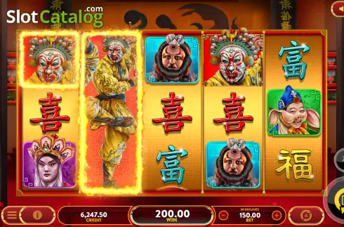 Οθόνη4. Monkey King Opera Κουλοχέρης