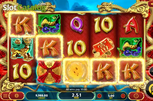Οθόνη4. Dragons Legend (OneGame) Κουλοχέρης