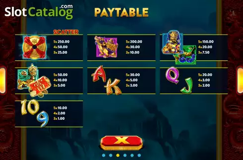 Οθόνη8. Dragons Legend (OneGame) Κουλοχέρης