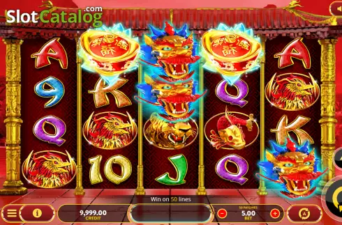 Οθόνη2. Fortune Dragon (OneGame) Κουλοχέρης 