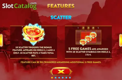 Οθόνη5. Fortune Dragon (OneGame) Κουλοχέρης 