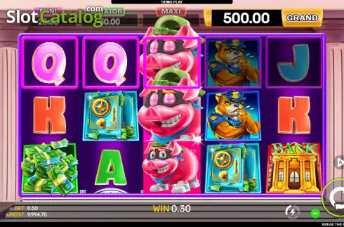 Οθόνη4. Break the Bank (OneGame) Κουλοχέρης