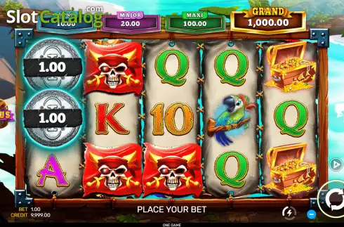 Οθόνη2. Captain Loot Mega Chance Κουλοχέρης