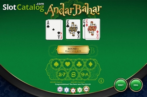 Οθόνη6. Andar Bahar (OneTouch) Κουλοχέρης