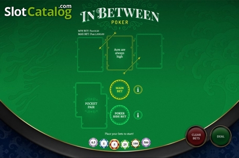 Οθόνη2. In Between Poker Κουλοχέρης