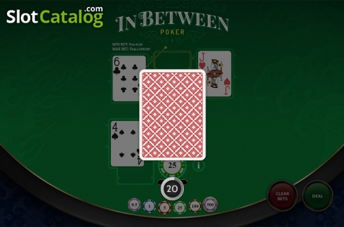 Οθόνη3. In Between Poker Κουλοχέρης