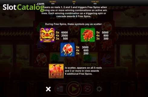 Οθόνη9. Lucky Lion (OneTouch) Κουλοχέρης