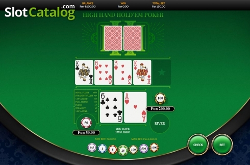 Οθόνη4. High Hand Holdem Poker(OneTouch) Κουλοχέρης