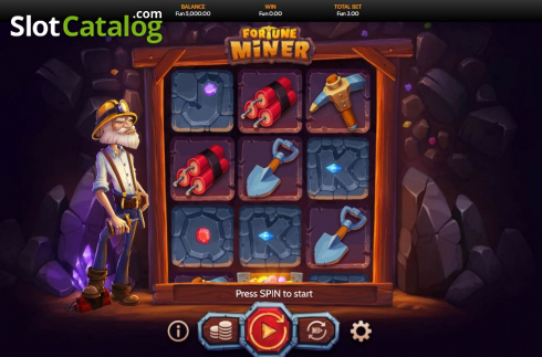 Οθόνη2. Fortune Miner Κουλοχέρης 