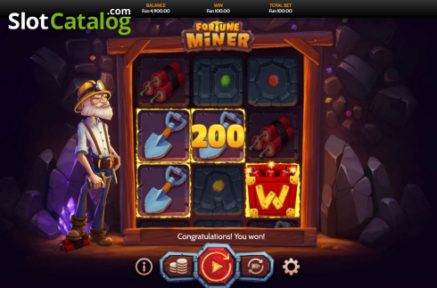 Οθόνη3. Fortune Miner Κουλοχέρης 