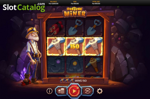 Οθόνη5. Fortune Miner Κουλοχέρης 